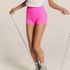 NWOT Free People Good Karma Running Shorts